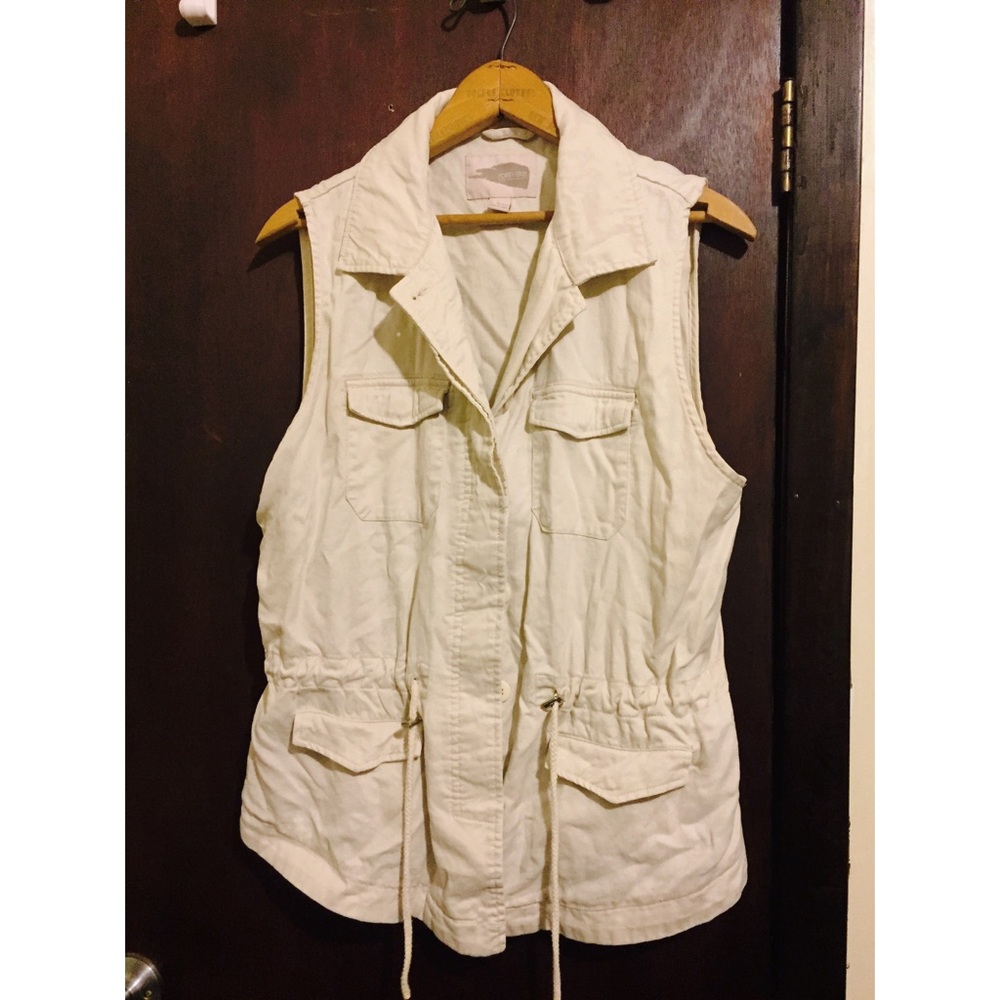 Khaki Casual Safari Vest
